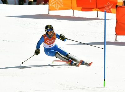 Moelgg, Curtoni, Costazza  nello slalom femminile